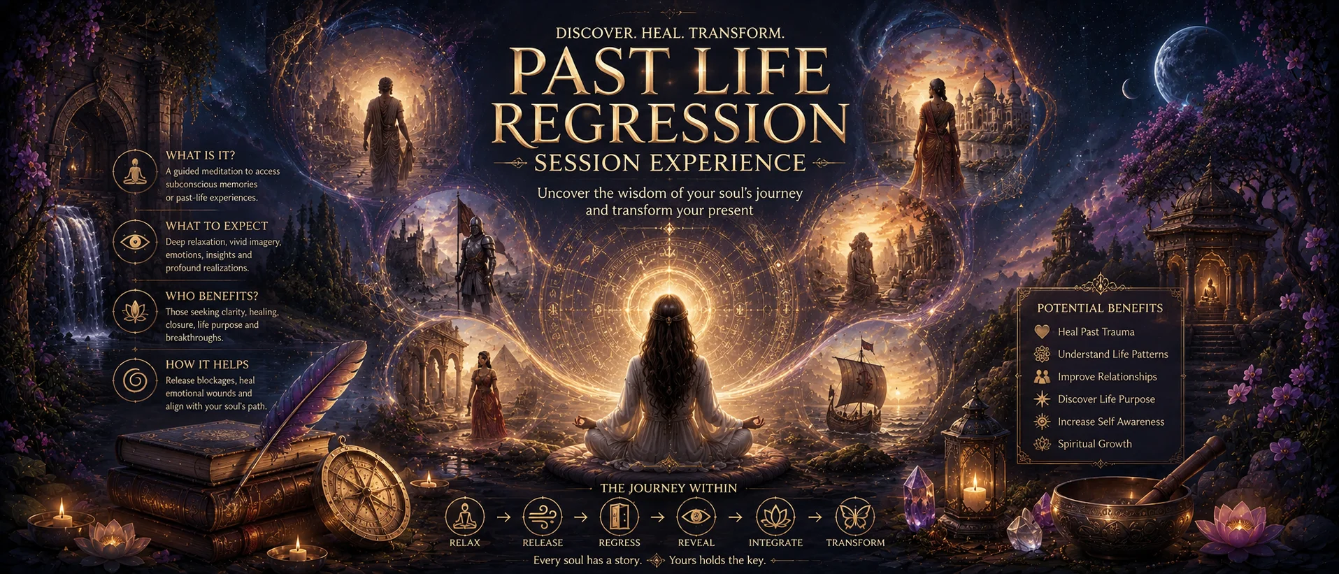 Past life regression session what to expect healing and karmic exploration