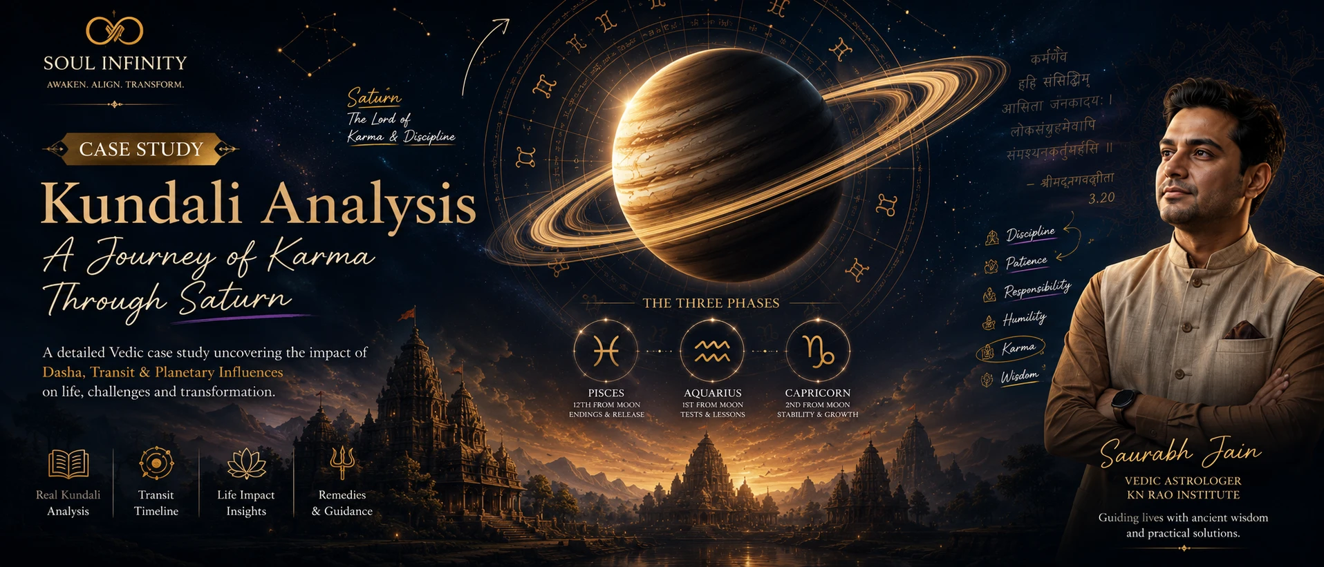 Kundali Analysis, When Saturn Speaks, Soul Infinity