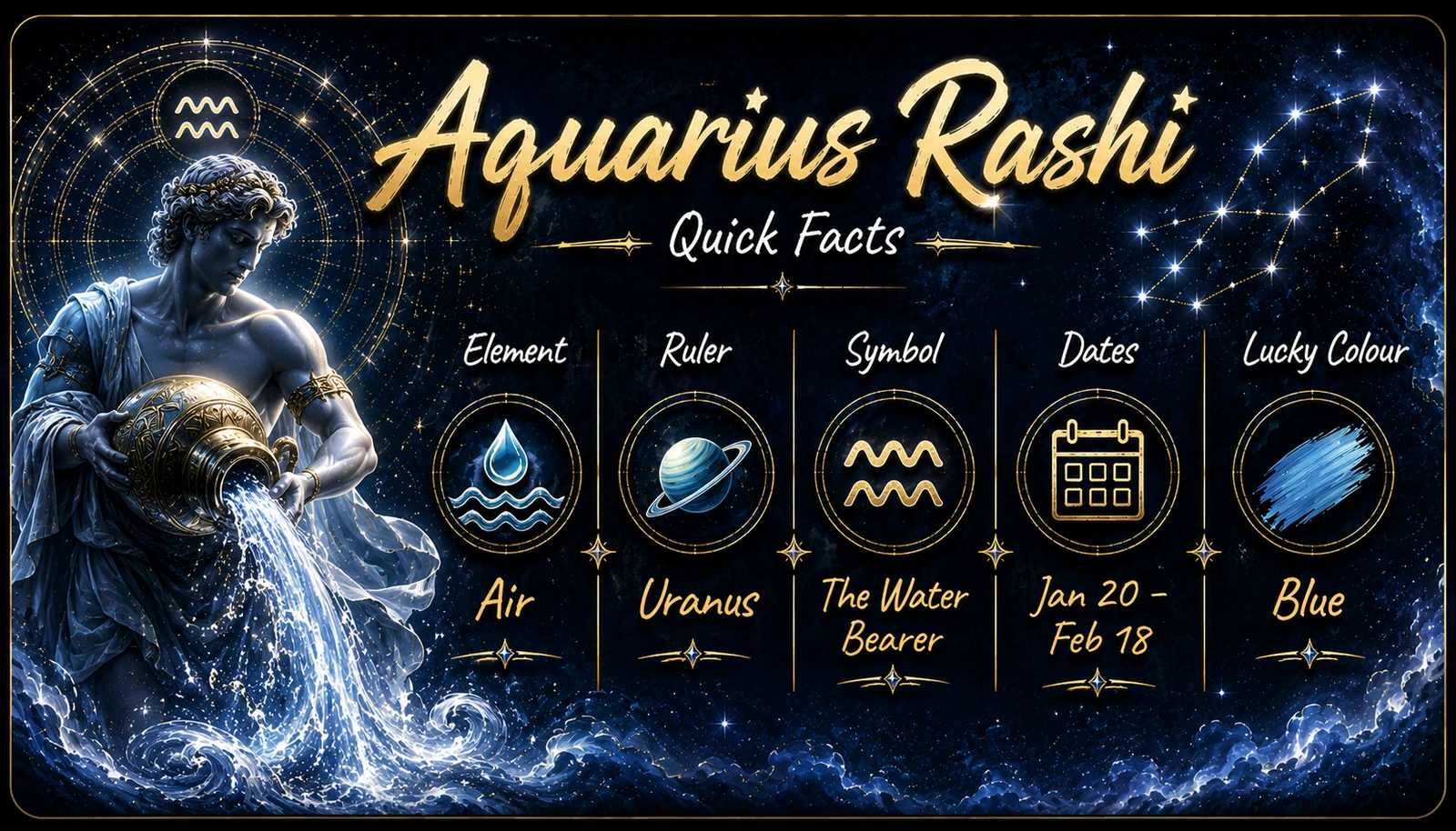 Kumbha Rashi Quick Facts Soul Infinity