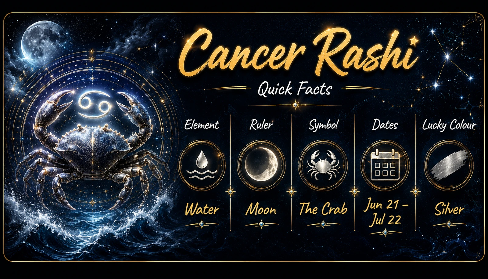 Karka Rashi Quick Facts Soul Infinity