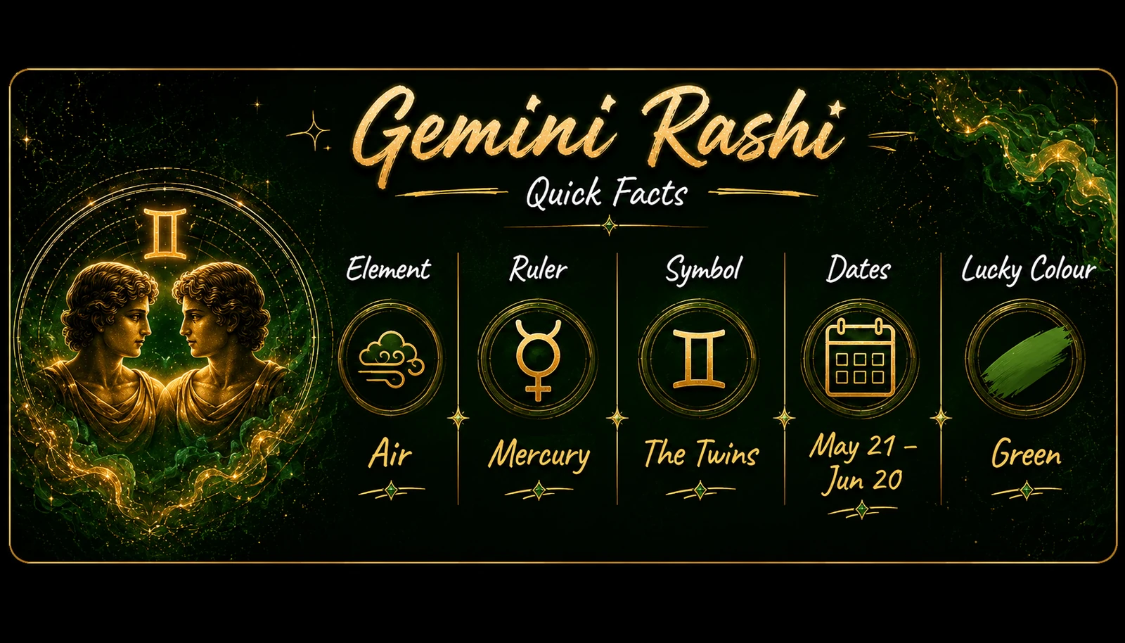 Mithuna Rashi Quick Facts Soul Infinity