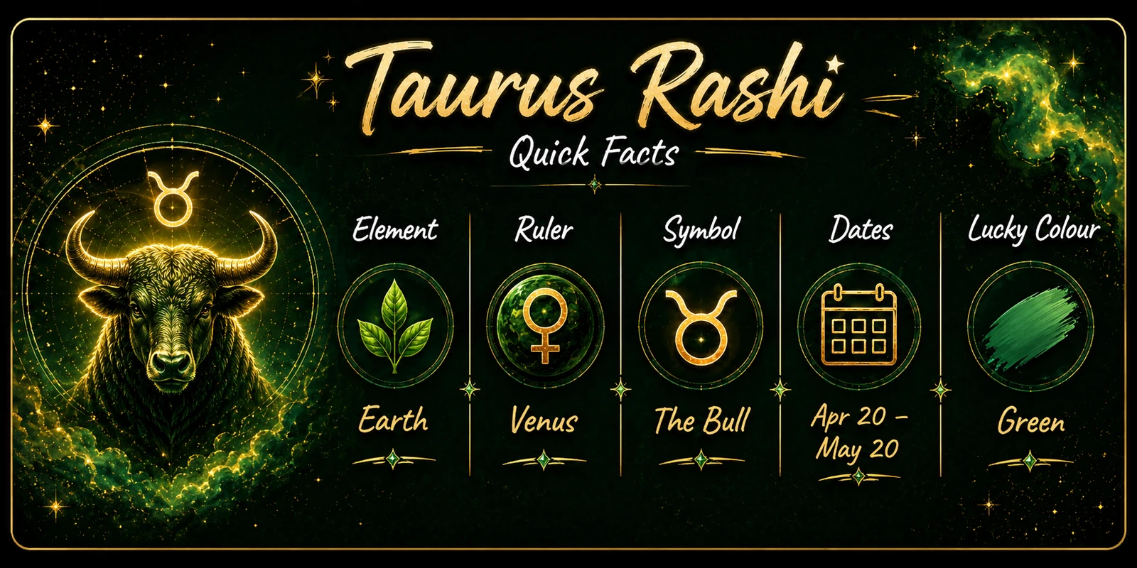Vrishabha Rashi Quick Facts Soul Infinity