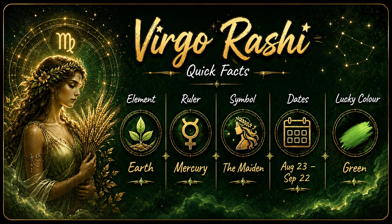 Kanya Rashi Quick Facts Soul Infinity